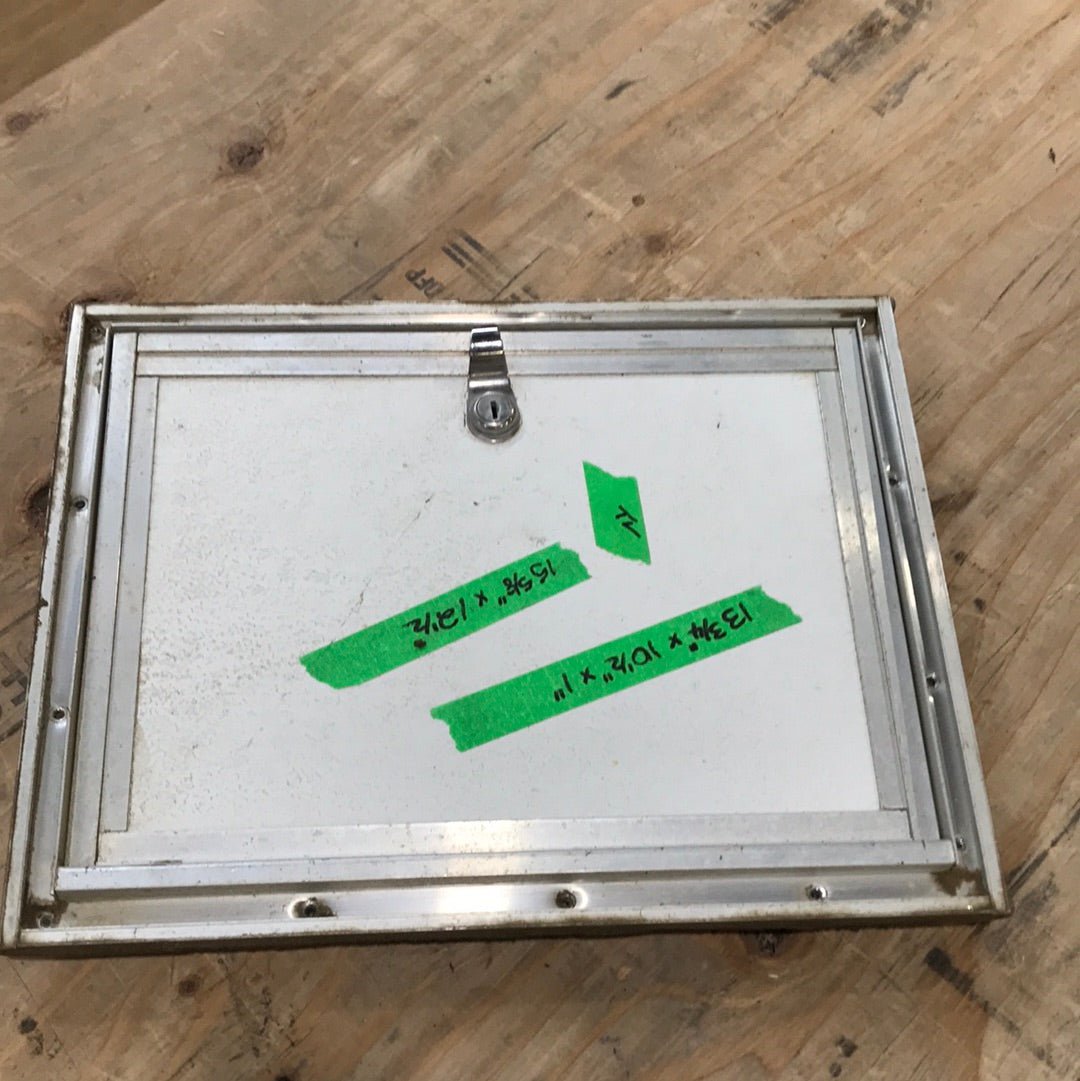 Used Square Cornered Cargo 13 3/4