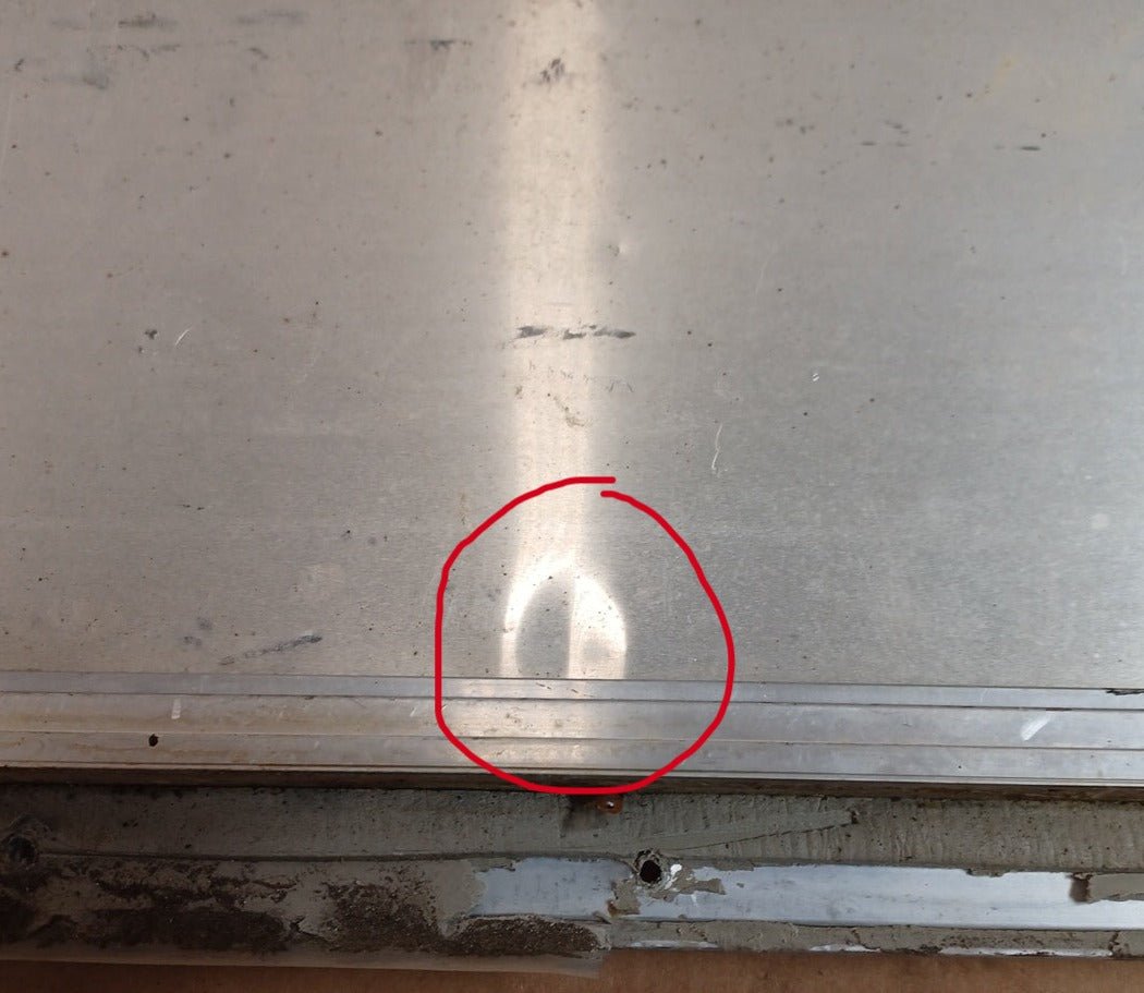 Used Square Cornered Cargo Door 23 5/8