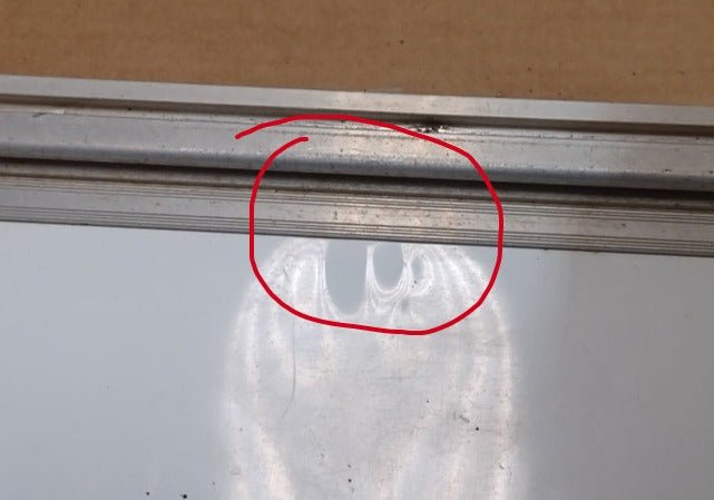 Used Square Cornered Cargo Door 23 5/8