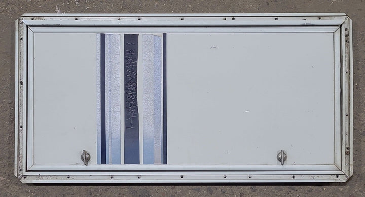 Used Square Cornered Cargo Door 29 1/4" x 13 3/4" x 5/8" - Young Farts RV Parts