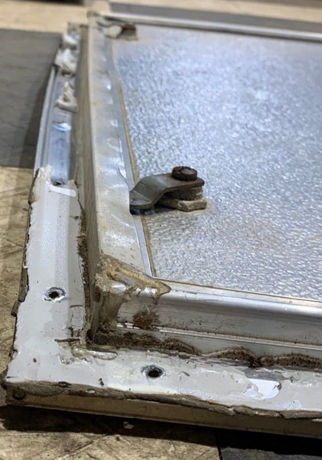 Used Square Cornered Cargo Door 29 3/4 x 23 3/4 X 3/4