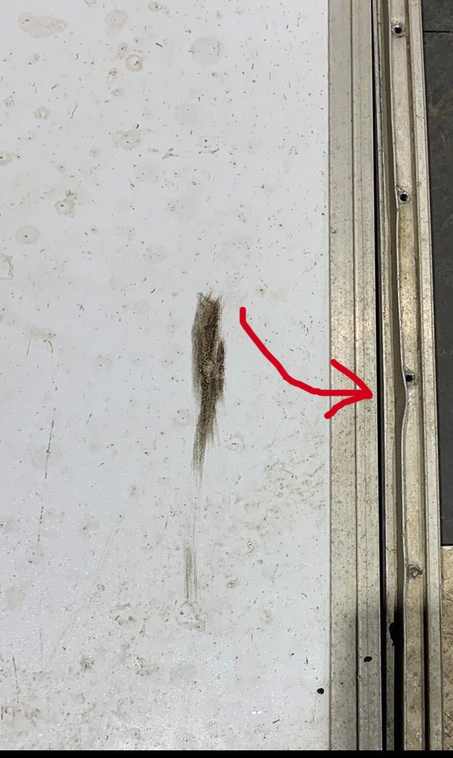 Used Square Cornered Cargo Door 29 3/4 x 23 3/4 X 3/4