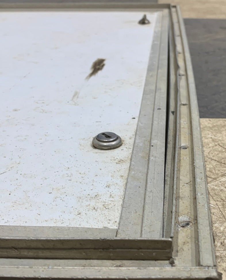 Used Square Cornered Cargo Door 29 3/4 x 23 3/4 X 3/4