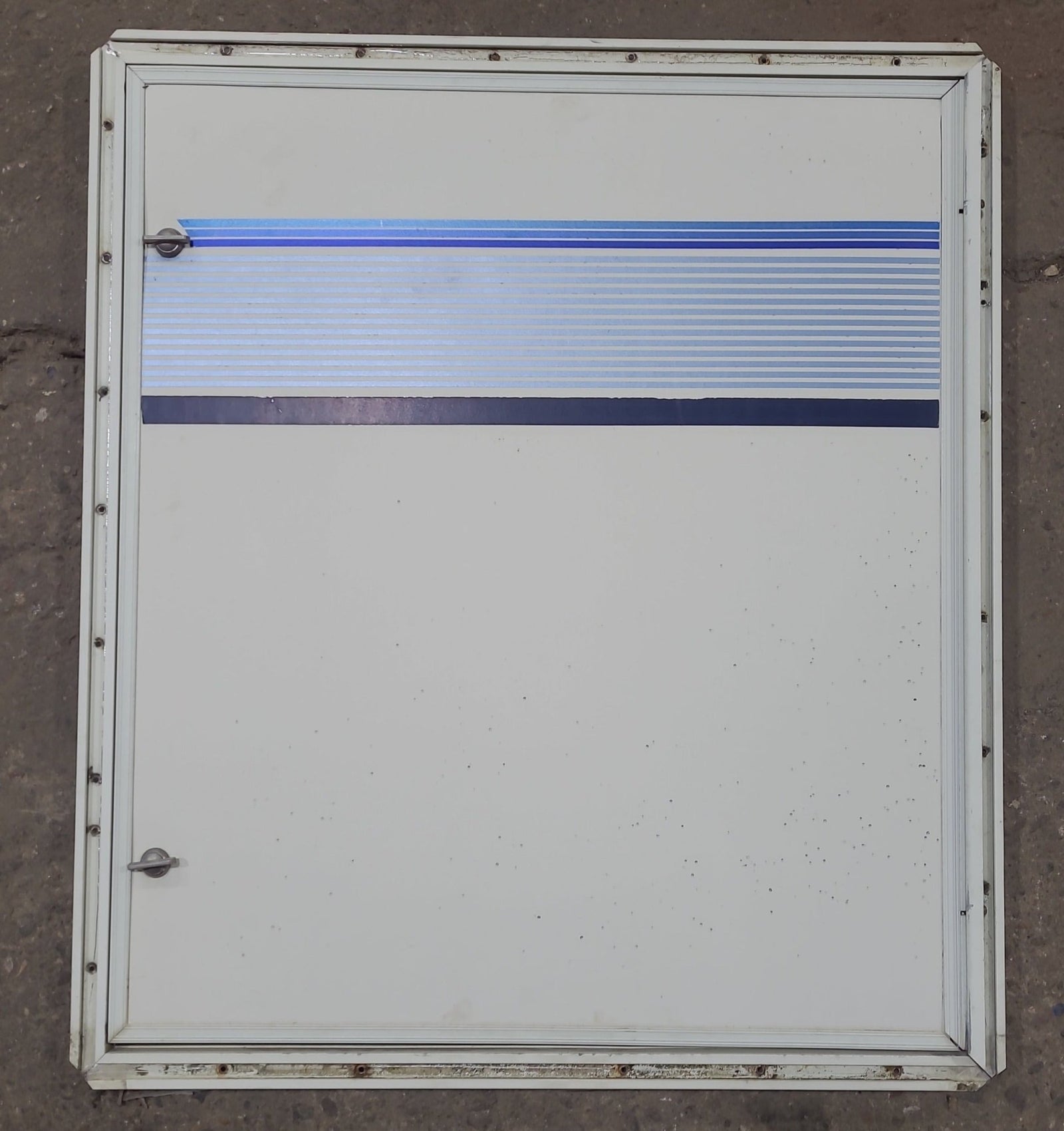 Used Square Cornered Propane/ Cargo Door 29 1/4