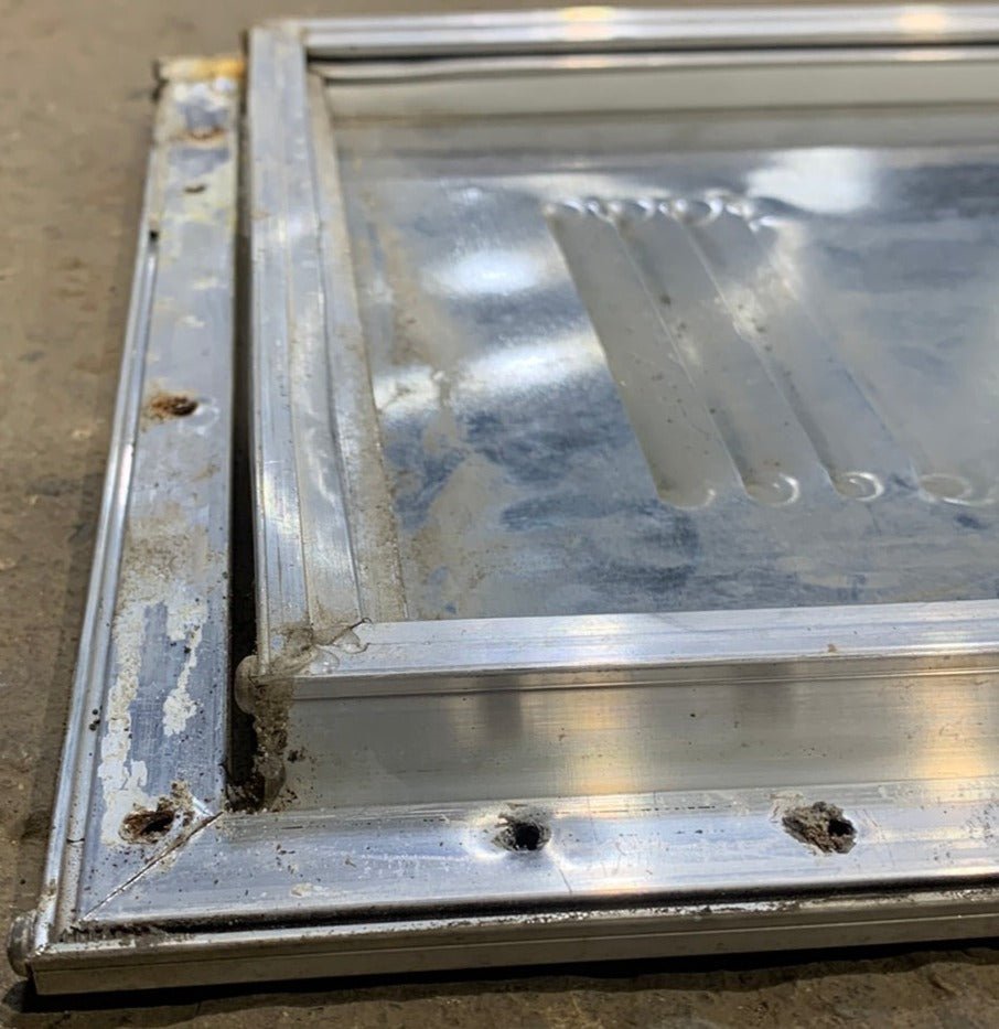 Used Squared Cornered Battery/Propane Cargo Door 13 3/4