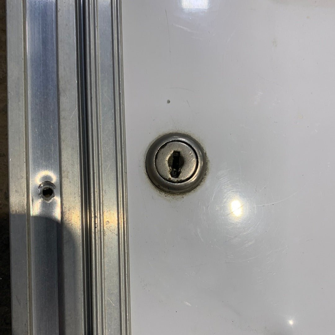 Used Squared Cornered Battery/Propane Cargo Door 13 3/4