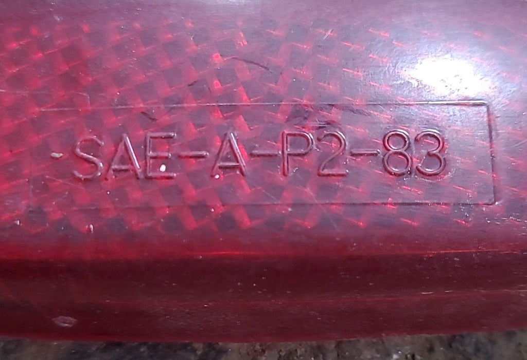 Used T BARGMAN 59 SAE-A-P2-83 Replacement Lens for Marker Light | Red - Young Farts RV Parts