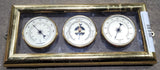 Used Thermometer/ Barometer/ Hygrometer Trio Wall Mount