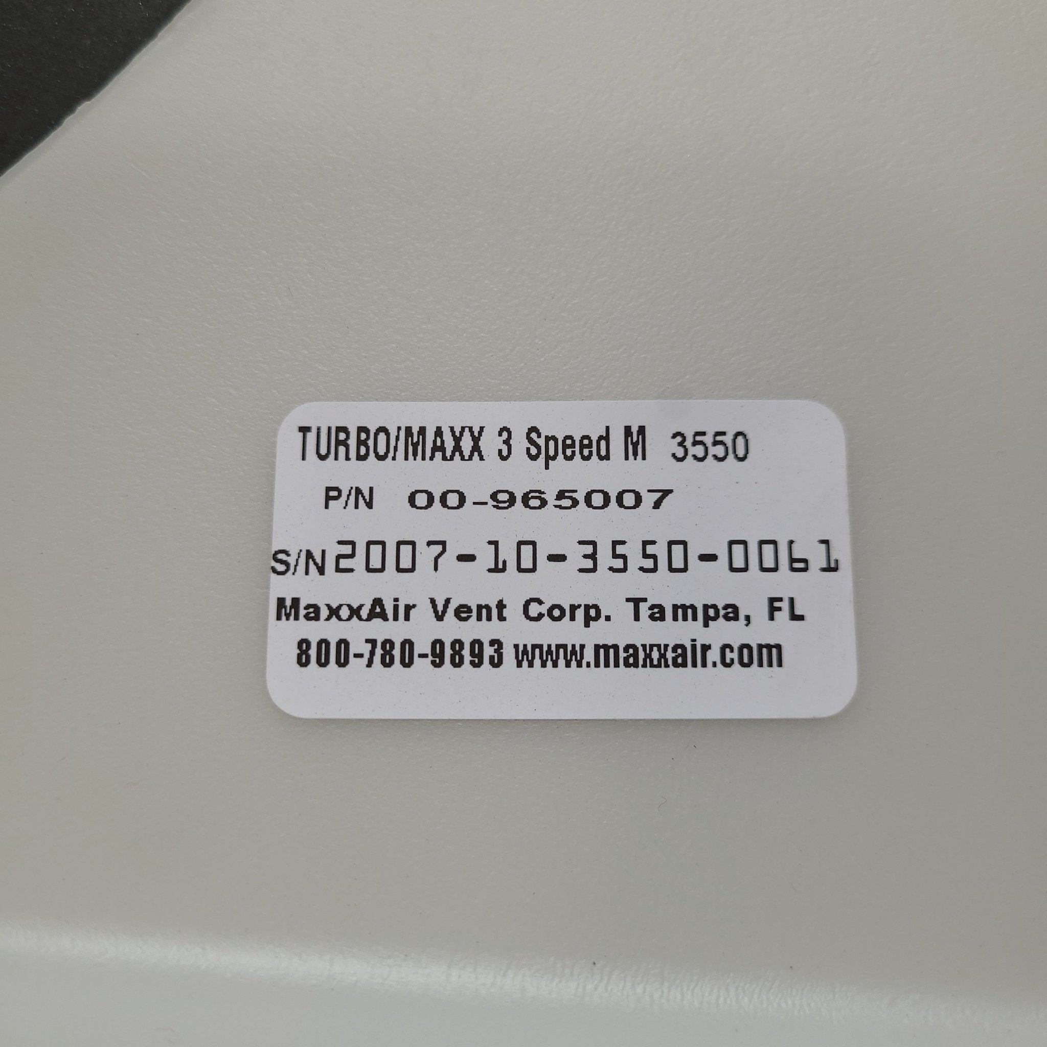 Used Turbo/Maxx 3 Speed M 3550 - Young Farts RV Parts
