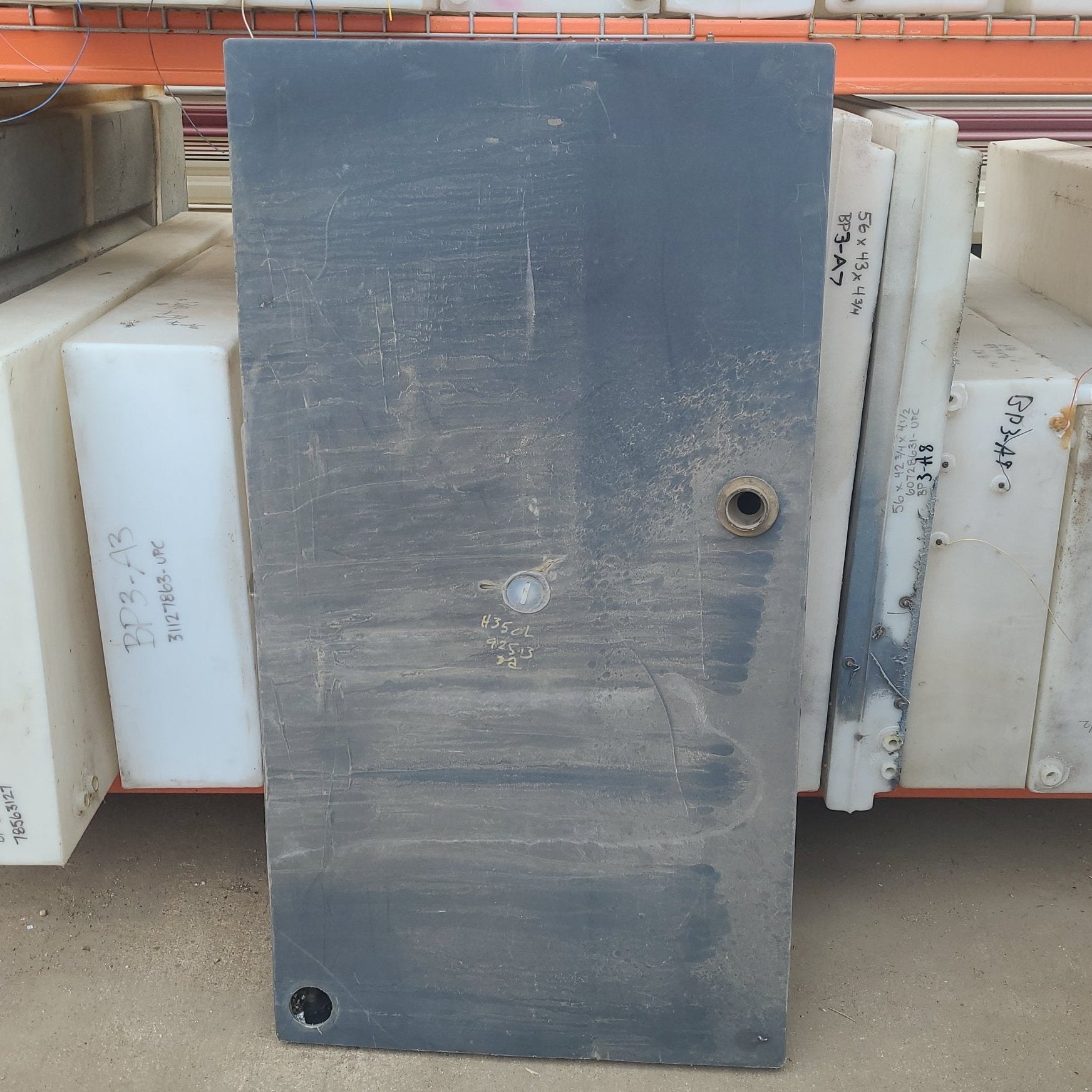 Used Waste/ Grey Water Tank 55 3/4" X 30" X 6 1/2" - Young Farts RV Parts