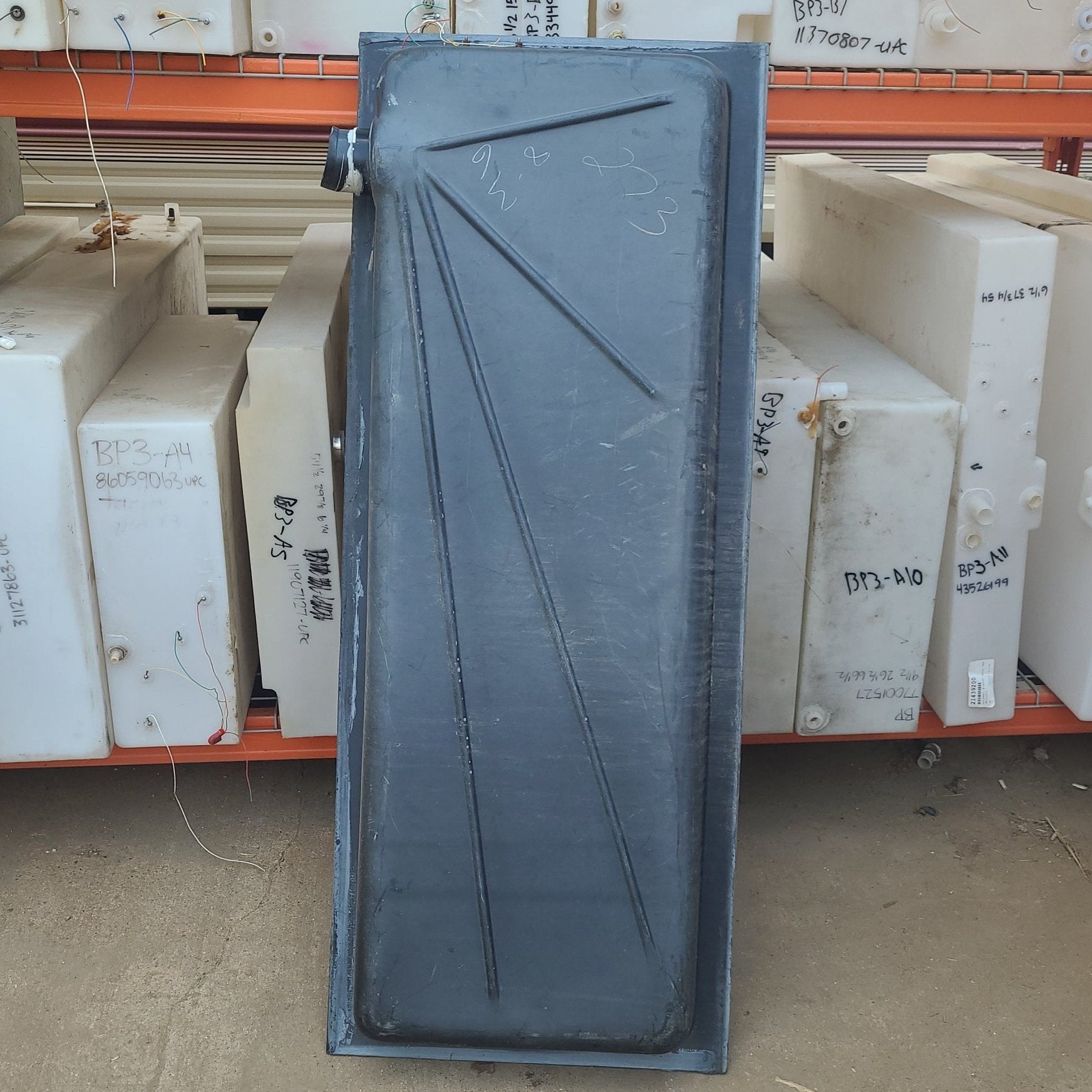 Used Waste/ Grey Water Tank 63 1/4" X 25" X 8" - Young Farts RV Parts