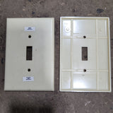 Used Water Heater/ Microwave Switch Wall Faceplate