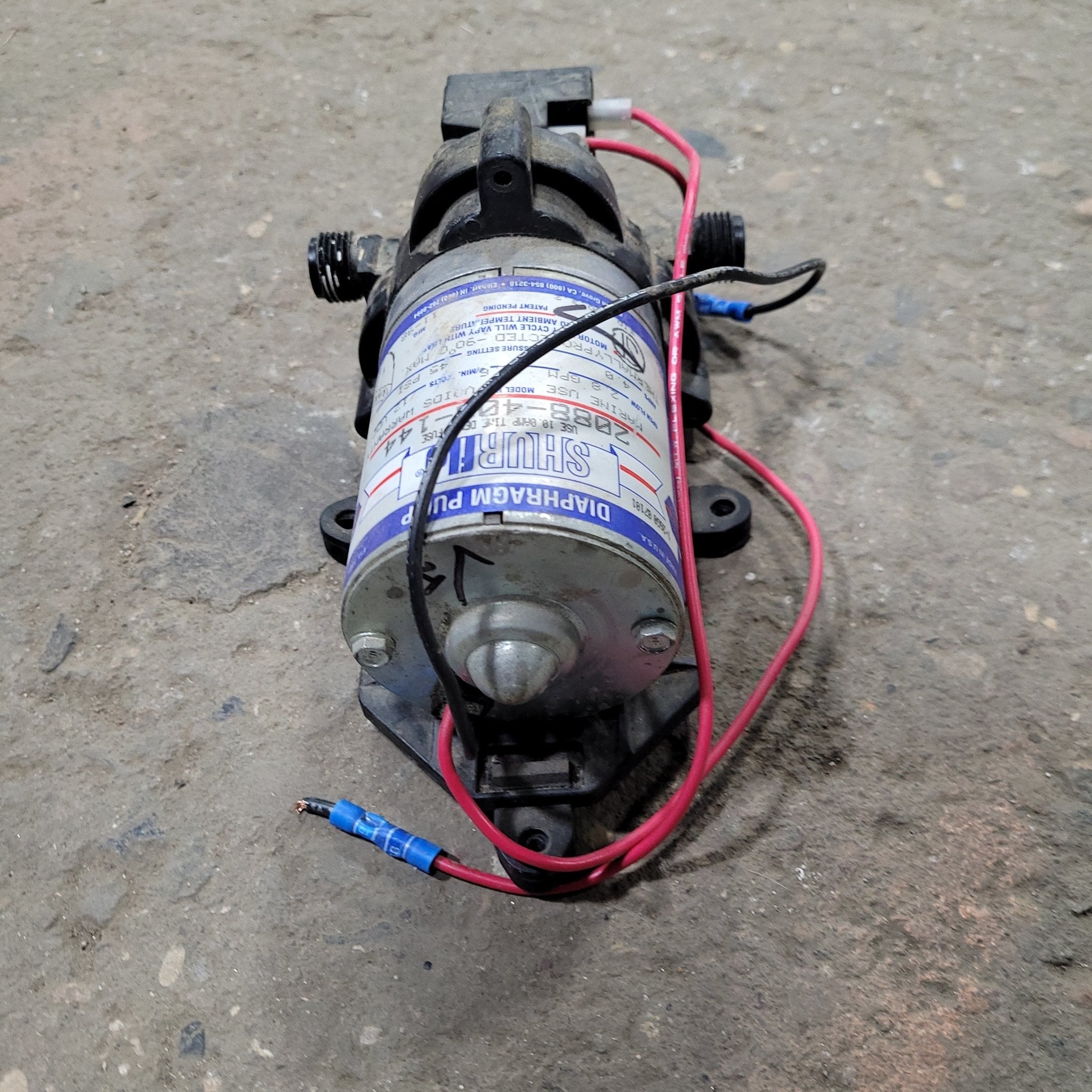 Used Water Pump SHUR-FLO 2088-403-144 - Young Farts RV Parts