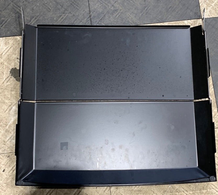 Used Wedgewood/Atwood Stove Bi fold Cover 54106 (BLACK) 19 1/8" x 16 3/4" D - Young Farts RV Parts
