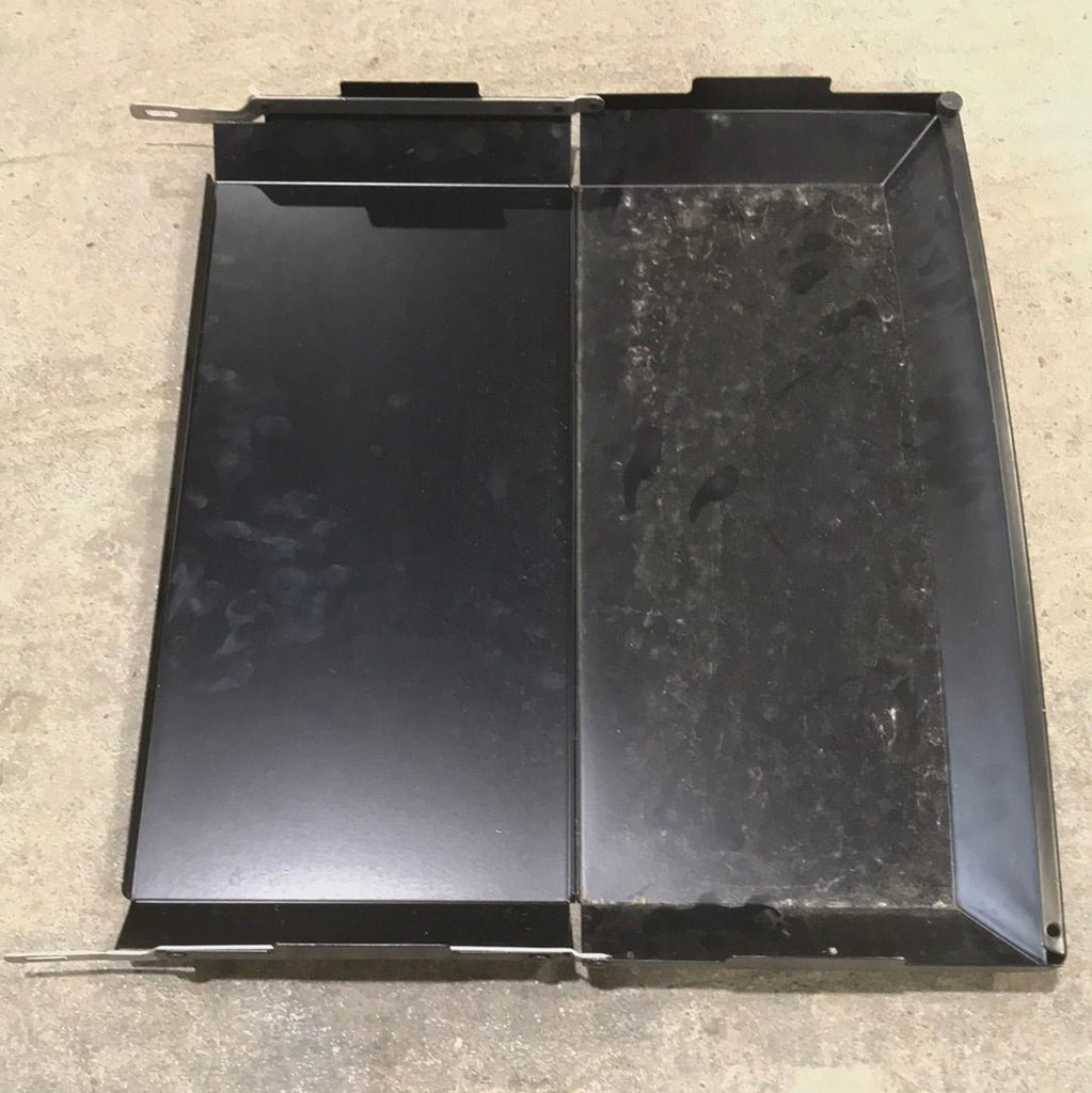 Used Wedgewood/Atwood Stove Bi fold Cover 54106 (BLACK) - Young Farts RV Parts