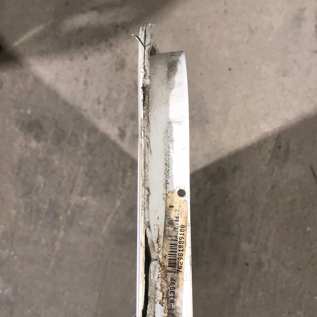 Used White Corner radius cargo door 29 3/4