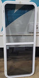 Used White Radius Emergency Opening Window : 21 3/4