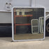 Used White Radius Non Opening Window : 41 1/2" W x 42 1/4" H x 1 7/8" D - Young Farts RV Parts