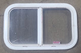 Used White Radius Opening Window : 23 1/2