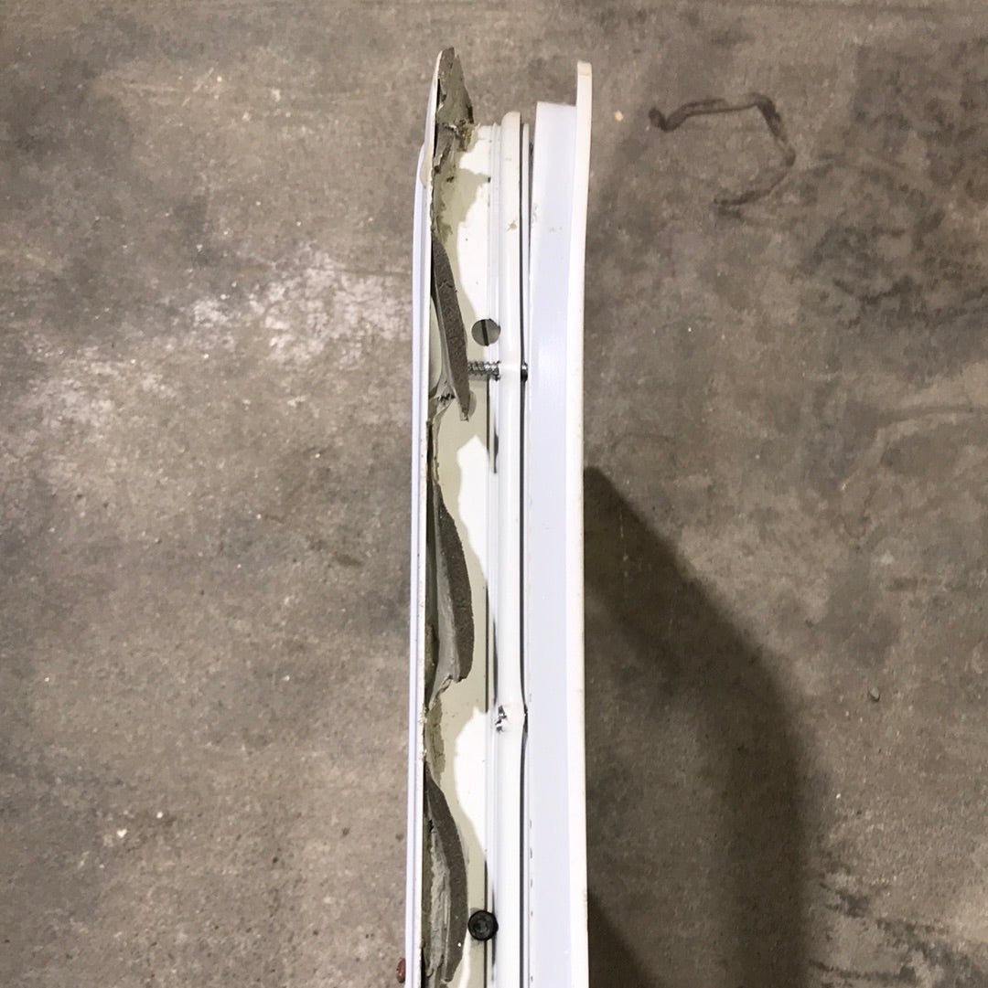 USED White Radius Opening Window : 23 1/2