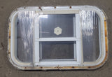 Used White Radius Opening Window : 23 3/4