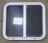 Used White Radius Opening Window : 24 1/4