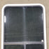 Used White Radius Opening Window : 24 1/4" W X 35 3/4" H X 1 7/8" D - Young Farts RV Parts
