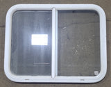 Used White Radius Opening Window : 26 1/2