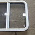 Used White Radius Opening Window : 26 1/2" X 20 5/8" X 2" D - Young Farts RV Parts