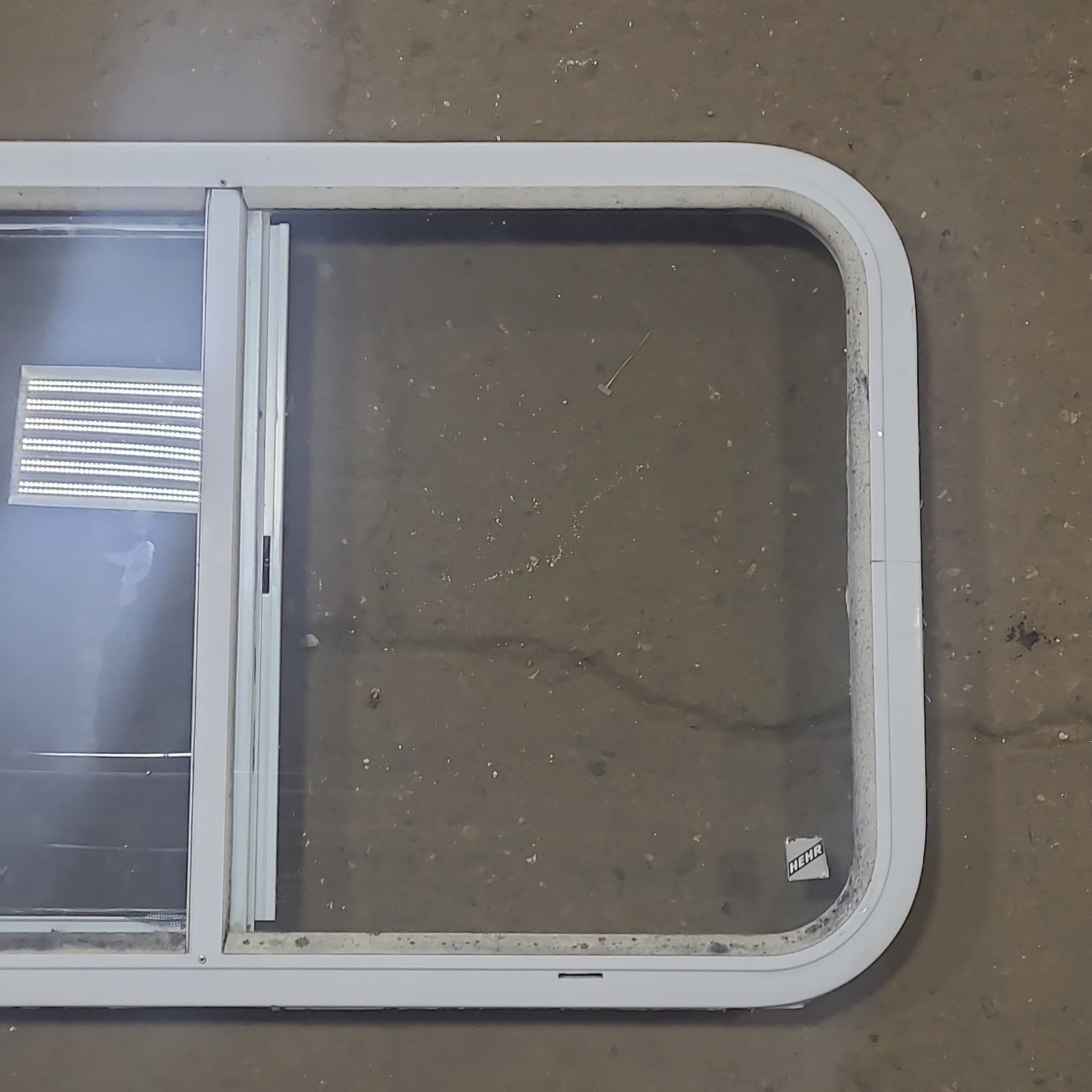 Used White Radius Opening Window : 30 1/4
