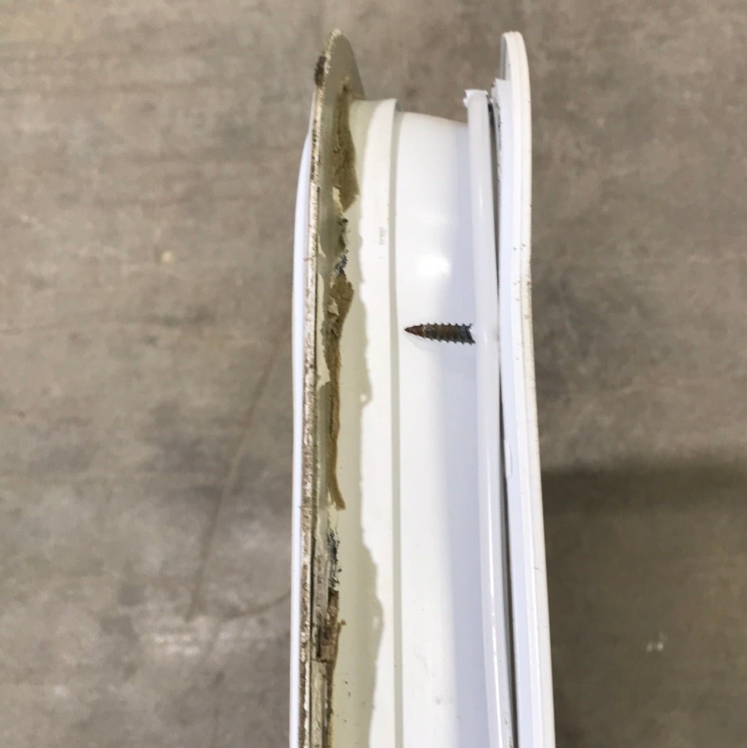 Used White Radius Opening Window : 35 1/2