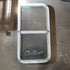 Used White Radius Opening Window : 35 X 18 X 2" D - Young Farts RV Parts