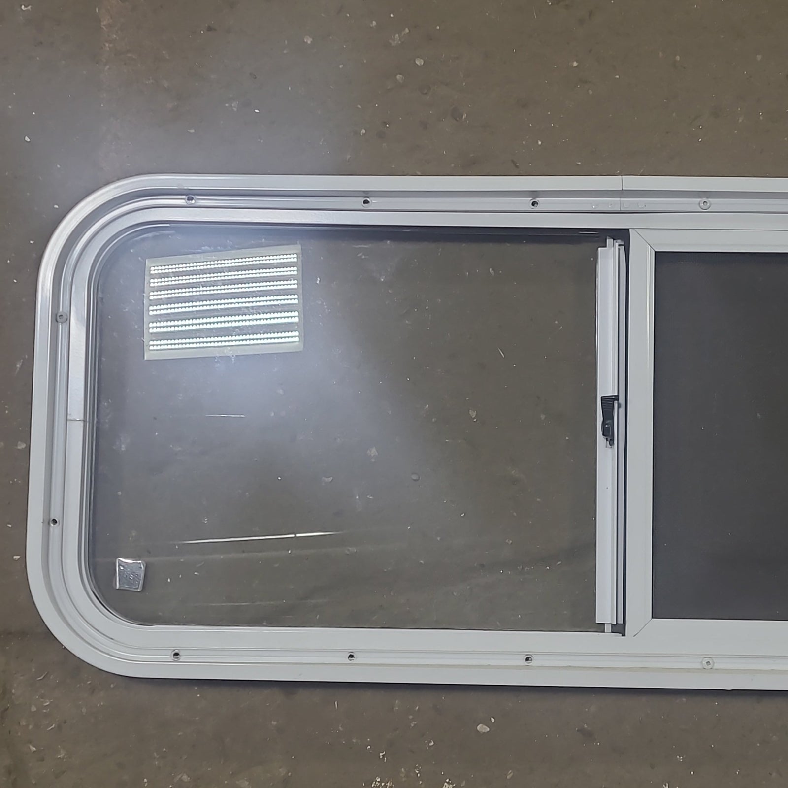 Used White Radius Opening Window : 36 1/4