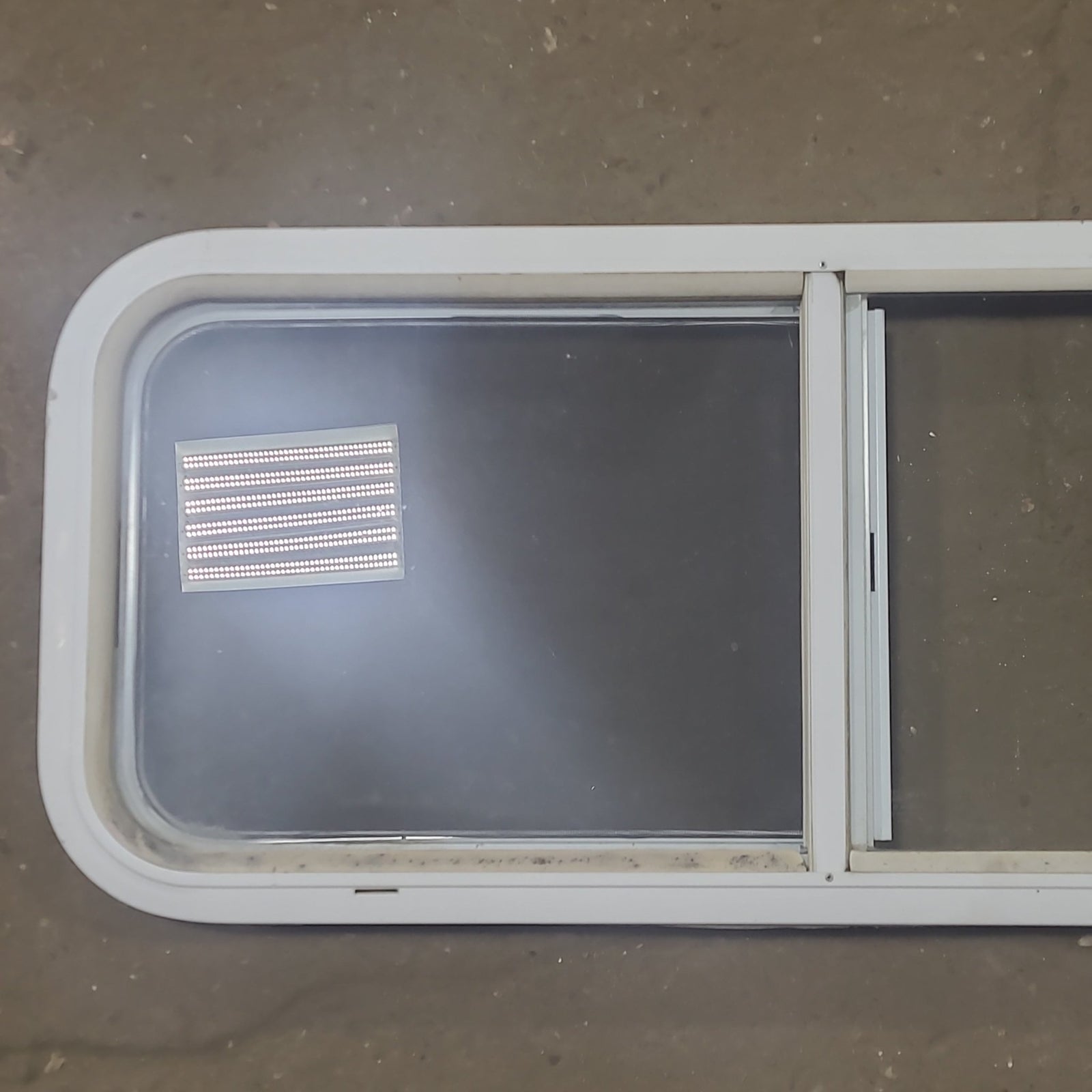 Used White Radius Opening Window : 36 1/4