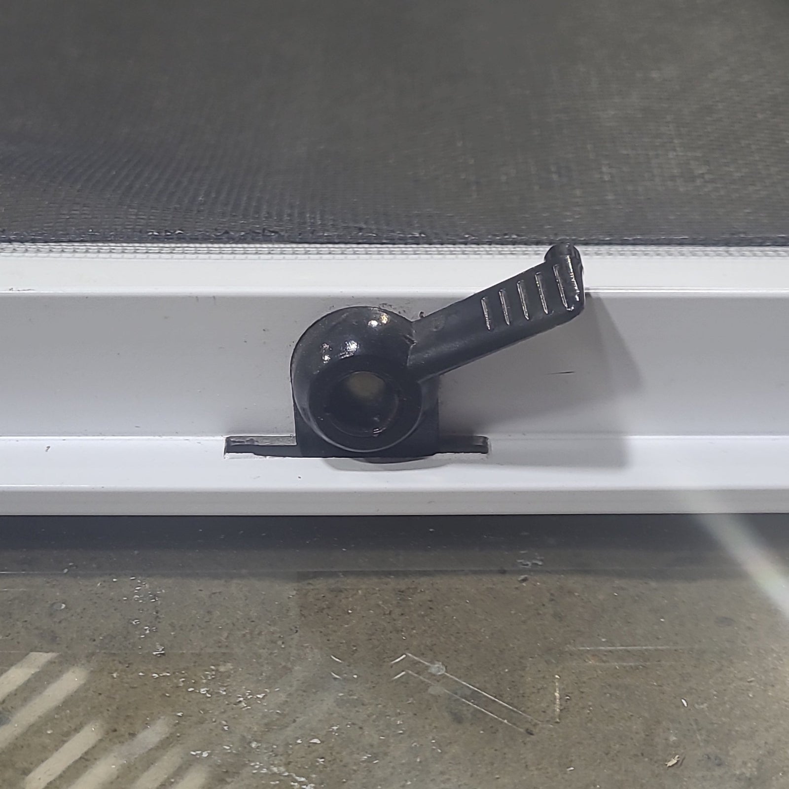 Used White Radius Opening Window : 36 1/4