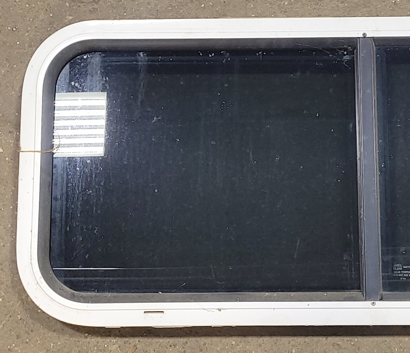 Used White Radius Opening Window : 36 1/4