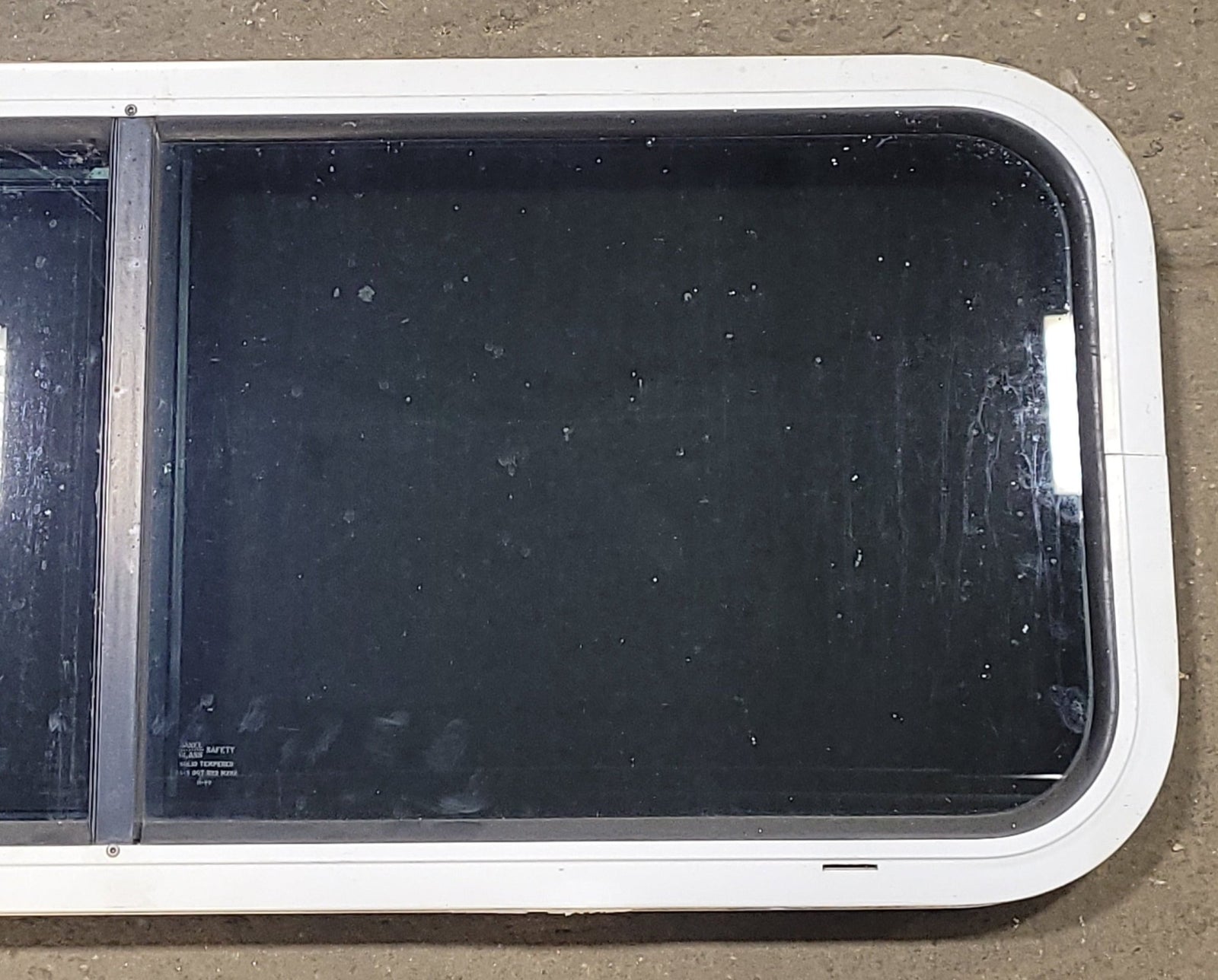 Used White Radius Opening Window : 36 1/4