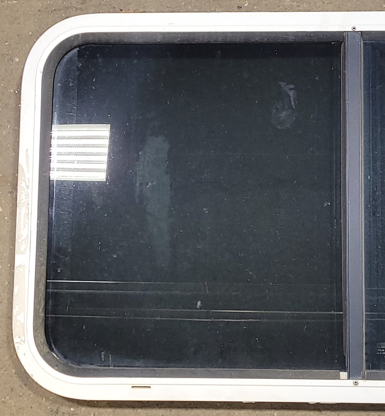 Used White Radius Opening Window : 36 1/4