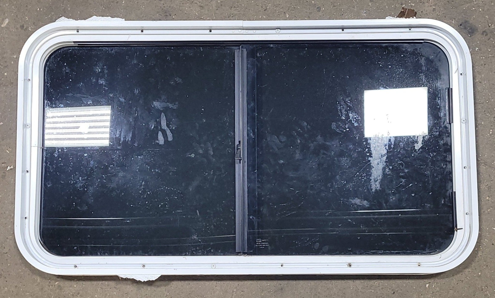 Used White Radius Opening Window : 36 1/4