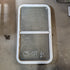 Used White Radius Opening Window : 36 1/4 X 17 X 1 3/4" D - Young Farts RV Parts
