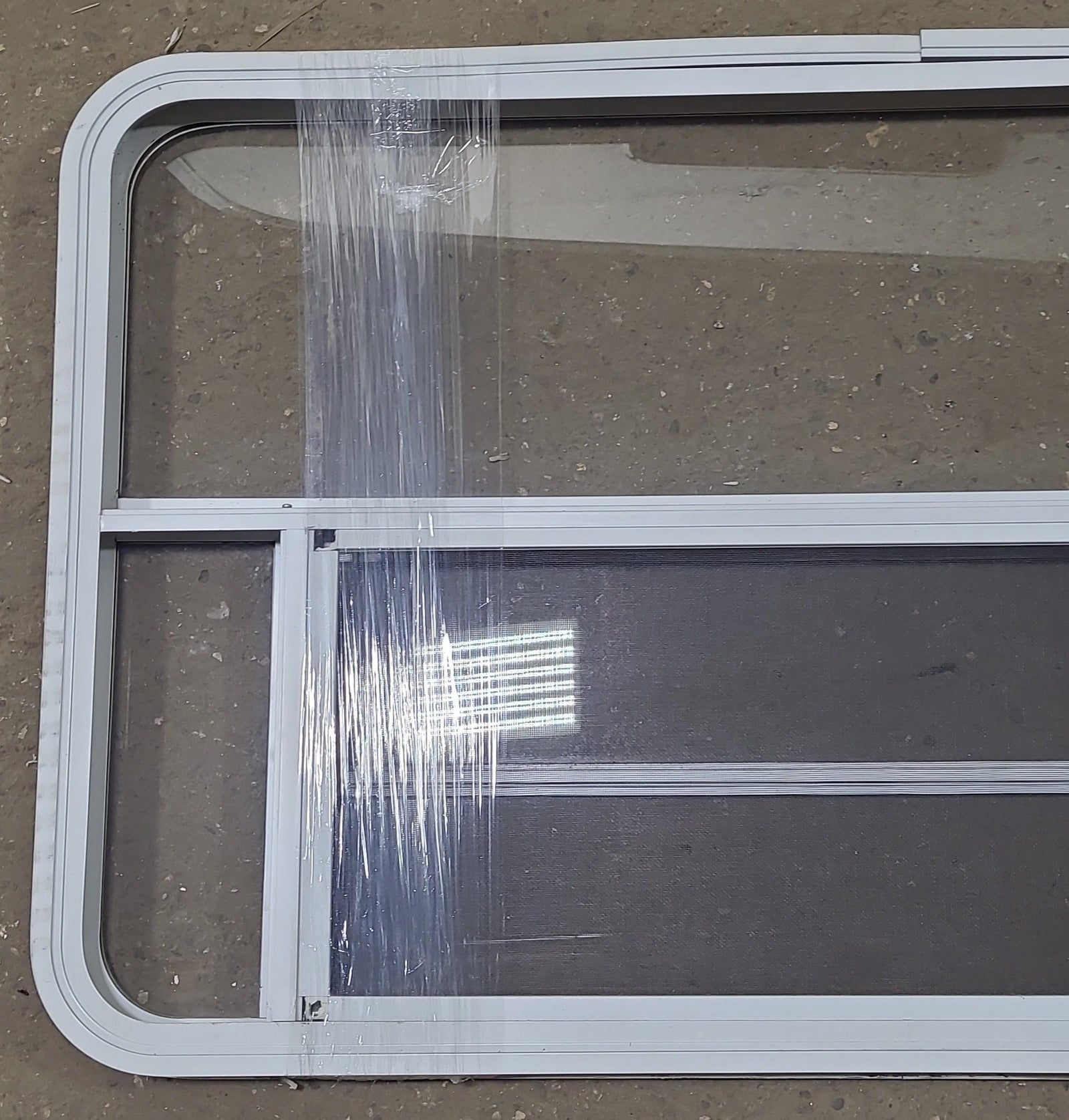 Used White Radius Opening Window : 47 3/4