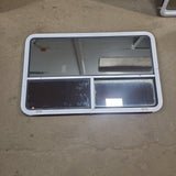 Used White Radius Opening Window : 48 1/4