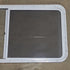 Used White Radius Opening Window : 54 1/4" W x 25 3/4" H x 1 3/4" D - Young Farts RV Parts