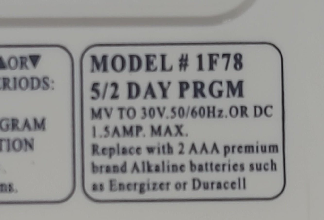 Used White Rodgers Digital Thermostat Furnace - Young Farts RV Parts