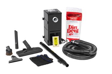 Vacuum Cleaner H-P Products 9880 1 Gallon Capacity; Overload/Overheat Protector Motor With Automatic Reset; 11.7 Max Ampere; 120 Volts; 501 Watts; 7 Foot To 35 Foot Expandable Length Hose; 100 CFM; Metal; With Adjustable Wand/ 10" Rug/Floor Tool/ Upholste - Young Farts RV Parts