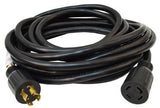 Valterra 25' RV Power Supply Cord 30 Amp, 4 Prong With Twist Lock