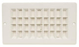 Valterra Heating/ Cooling Register - Rectangular White - A10-3364VP