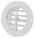 Valterra Heating/ Cooling Register - Round White - A10-3335VP