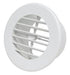 Valterra Heating/ Cooling Register - Round White - A10-3345VP - Young Farts RV Parts