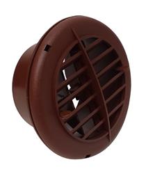 Valterra Heating/ Cooling Round Register With Louvers - A10-3352VP - Young Farts RV Parts